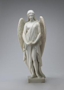 Peri at the Gates of Paradise, model 1854, carved by 1859. Creator: Thomas Crawford