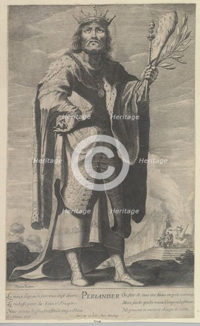 Périandre, ca. 1639-40. Creators: Jean Couvay, Abraham Bosse.