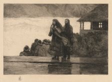 Perils of the Sea, 1888. Creator: Winslow Homer (American, 1836-1910)