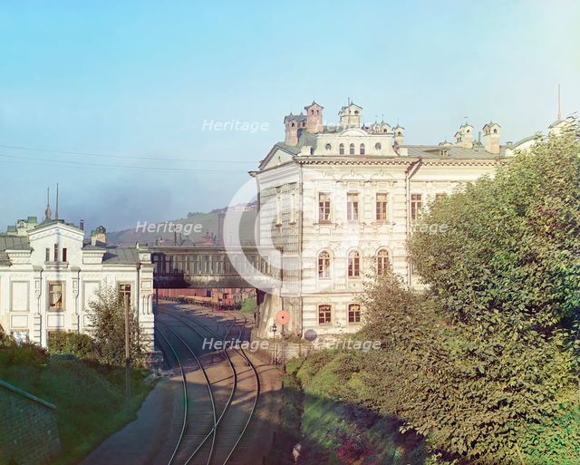 Perm: Headquarters of the Ural Railway Administration, 1910. Creator: Sergey Mikhaylovich Prokudin-Gorsky.
