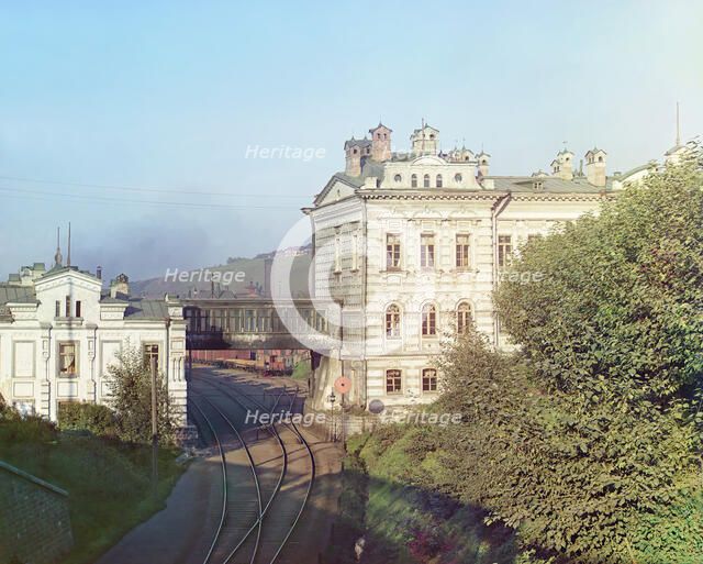 Perm: Headquarters of the Ural Railway Administration, 1910. Creator: Sergey Mikhaylovich Prokudin-Gorsky.