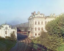 Perm: Headquarters of the Ural Railway Administration, 1910. Creator: Sergey Mikhaylovich Prokudin-Gorsky