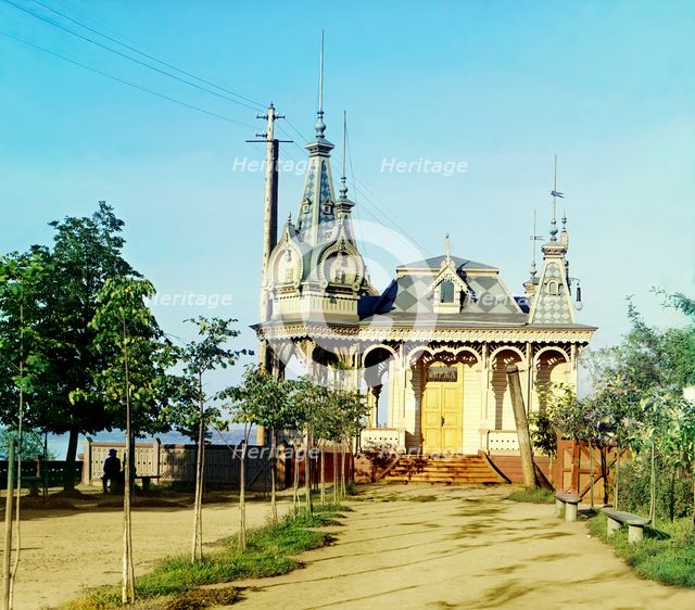 Perm: Summertime location of the exchange, 1910. Creator: Sergey Mikhaylovich Prokudin-Gorsky.