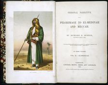 Personal Narrative of a Pilgrimage to El-Medinah and Meccah by Richard Burton, 1855