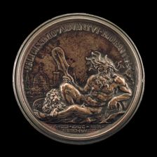 Personification of the River Arno [reverse], 1708. Creator: Antonio Montauti