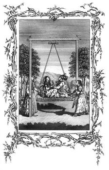 Persons in India pass away much of their time c19th century.Artist: S Call