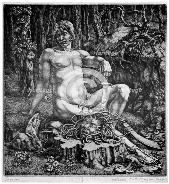 'Perseus', 1929 (1930).Artist: William EC Morgan