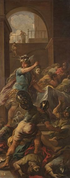 Perseus Victorious over Medusa, c1698. Creator: Luca Giordano