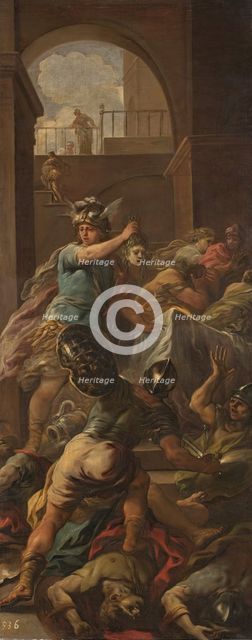 Perseus Victorious over Medusa, c1698. Creator: Luca Giordano.
