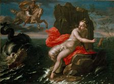 Perseus and Andromeda, 17th-18th century. Artist: Giacomo Bolognini