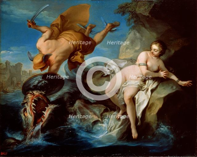 'Perseus and Andromeda', 17th century.  Artist: Carle van Loo