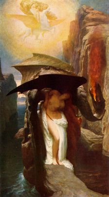 Perseus and Andromeda 1891, (c1915). Creator: Frederic Leighton