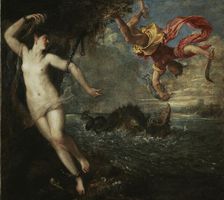 Perseus and Andromeda, ca 1555. Creator: Titian (1488-1576)