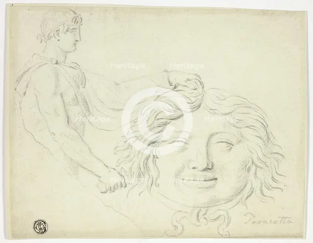 Perseus and the Gorgon's Head, c. 1770. Creator: Unknown.
