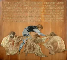 Perseus and the Graiae 1877. Creator: Sir Edward Coley Burne-Jones