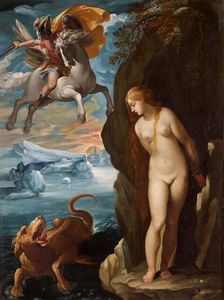 Perseus Freeing Andromeda, 1594-1595. Creator: Cesari, Giuseppe (1568-1640)