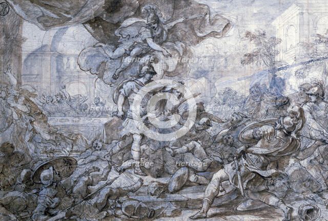 'Perseus Holding up the Head of Medusa', 18th century. Artist: Francesco Solimena