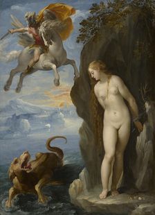 Perseus Rescuing Andromeda, 1594/95. Creator: Giuseppe Cesari