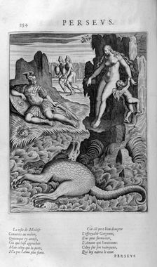 Perseus rescuing Andromeda 1615. Artist: Leonard Gaultier