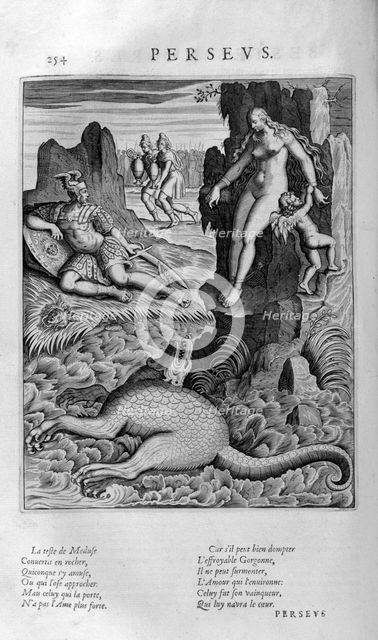 'Perseus rescuing Andromeda', 1615. Artist: Leonard Gaultier