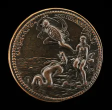 Perseus Rescuing Andromeda [reverse], 16th century. Creator: Unknown