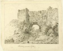 Persecution Portal, Ephesus, c.1820. Creator: Unknown