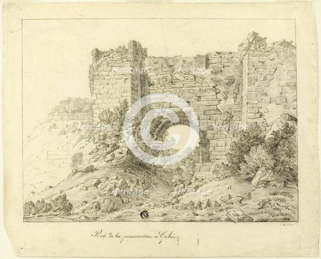 Persecution Portal, Ephesus, c.1820. Creator: Unknown.