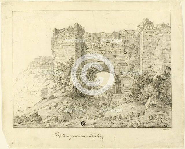 Persecution Portal, Ephesus, c.1820. Creator: Unknown.