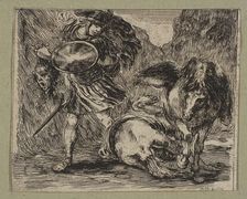 Persée et Méduse, 1644. Creator: Stefano della Bella