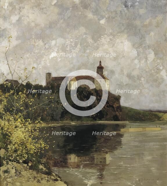 Persenbeug Palace, 1897. Creator: Adolf Gustav Ditscheiner.