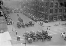 Pershing parade, 1919. Creator: Bain News Service