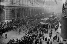 [Pershing veterans], 1918. Creator: Bain News Service