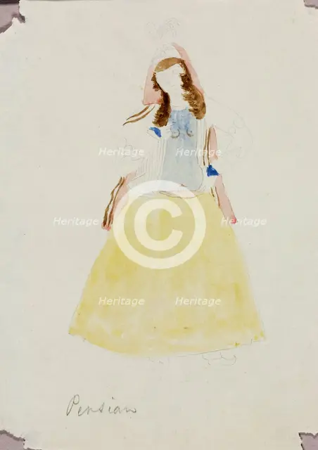 Persian Woman, n.d. Creator: Miner Kilbourne Kellogg.