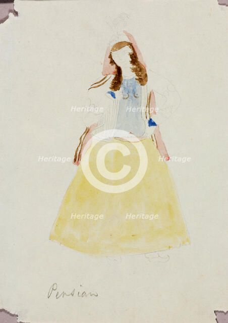 Persian Woman, n.d. Creator: Miner Kilbourne Kellogg.