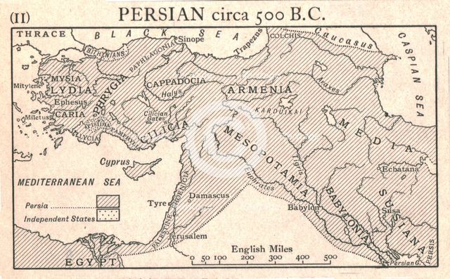'Persian, circa 500 B.C.', c1915.  Creator: Emery Walker Ltd.