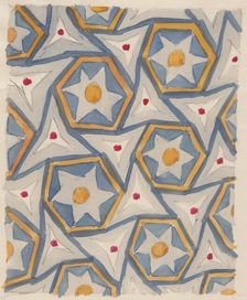 Persian design c1950. Creator: Shirley Markham