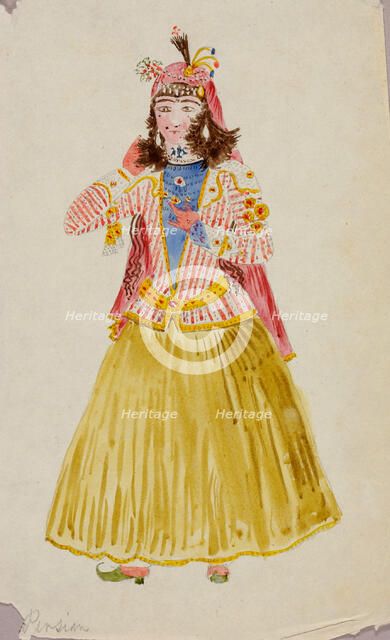 Persian Girl, n.d. Creator: Miner Kilbourne Kellogg.