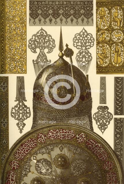 Persian metawork, (1898). Creator: Unknown.