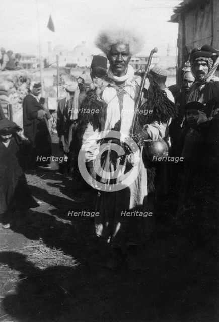 Persian pilgrim, Baghdad, Iraq, 1917-1919. Artist: Unknown