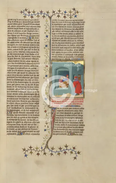 Persian Prisoners; Des cas des nobles hommes et femmes, about 1413-1415. Creators: Boucicaut Master, Workshop of the Boucicaut Master.