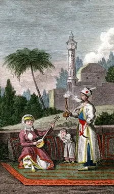 Persians, 1808.Artist: F Leopold