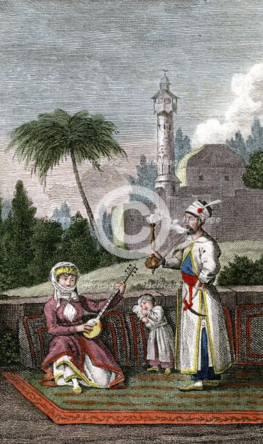 Persians, 1808.Artist: F Leopold