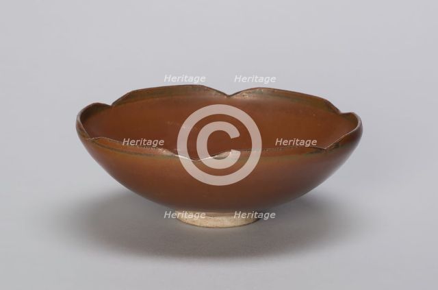 Persimmon Bowl, Northern Song dynasty (960-1127), 11th/12th century. Creator: Unknown.