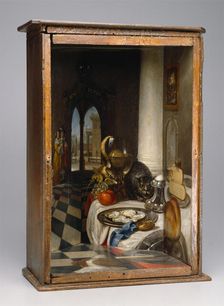 Perspective Box of a Dutch Interior, 1663. Creator: Samuel van Hoogstraten