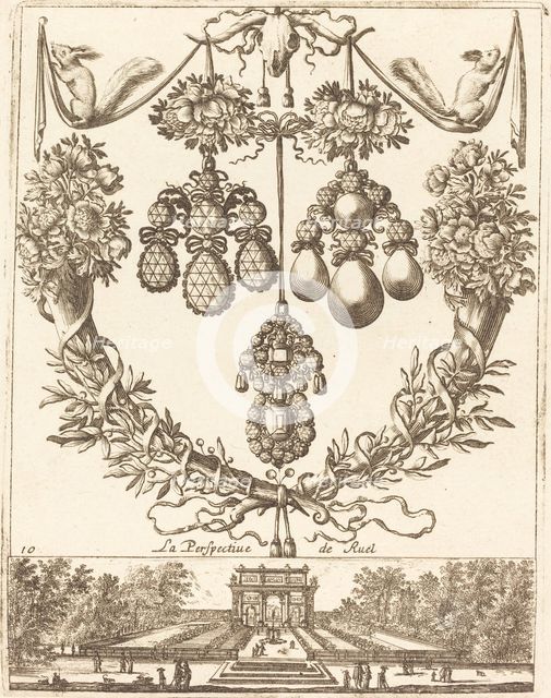 Perspective de Ruel, probably 1665. Creator: François Le Febvre.
