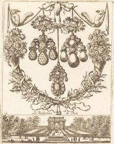 Perspective de Ruel, probably 1665. Creator: François Le Febvre