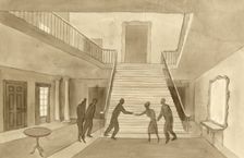 Perspective drawing 1951. Creator: Shirley Markham