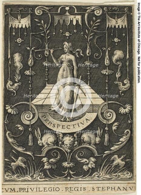 Perspective, n.d. Creator: Etienne Delaune.