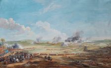 Perspective view of the battle of Lawfeld on 2nd July 1747, 1768. Creator: Blarenberghe, Louis-Nicolas van (1716?1794)