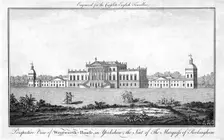 Perspective View of Wentworth-House in Yorkshire; the Seat of The Marquess of Rockingham 1771